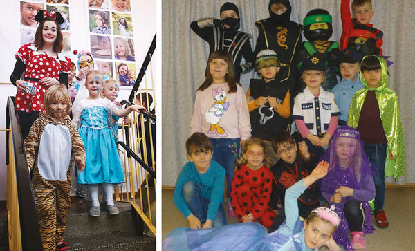 Fasching in den Gothaer AWO Kitas "Wirbelwind" und "Strolchenland"