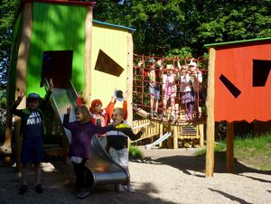 Der Gothaer AWO-Kindergarten hat ein neu gestaltetes Außengelände.