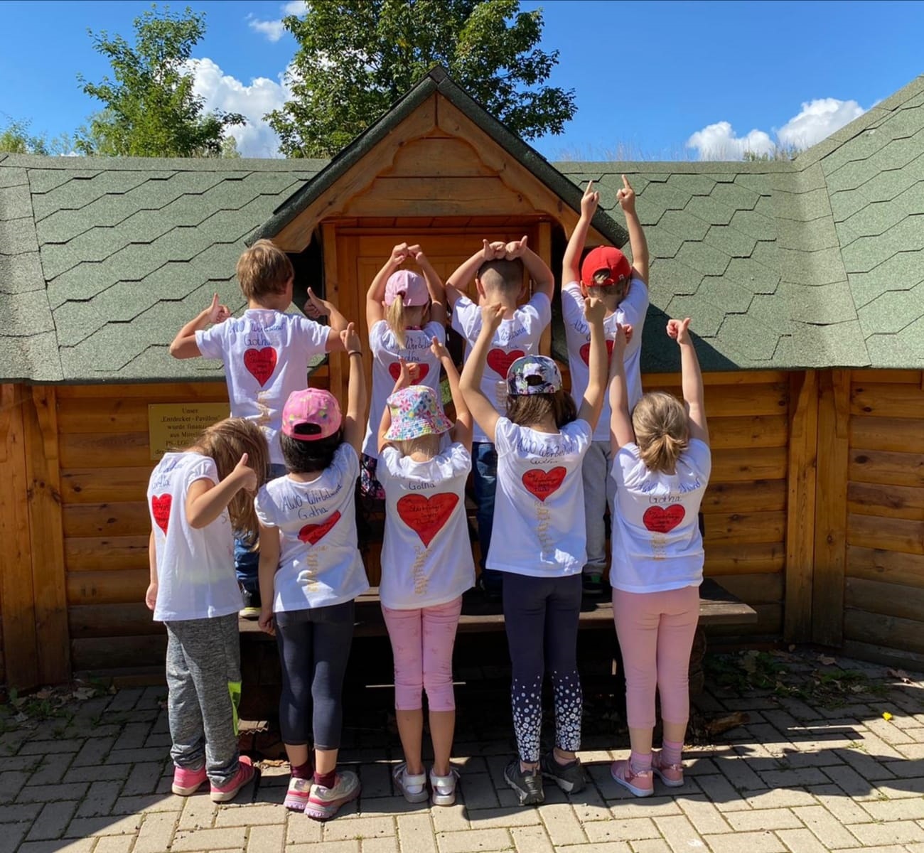 Shirts für die Gothaer "Wirbelwind"-Kinder