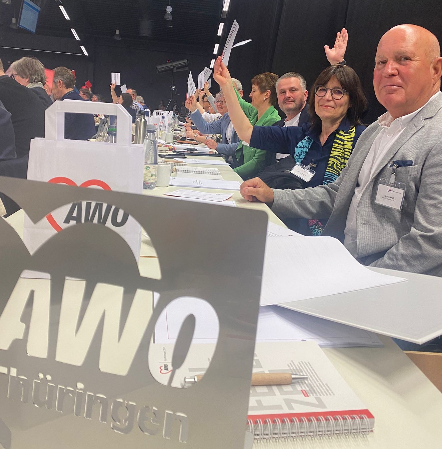 Die Thüringer AWO-Delegation zur Bundeskonferenz