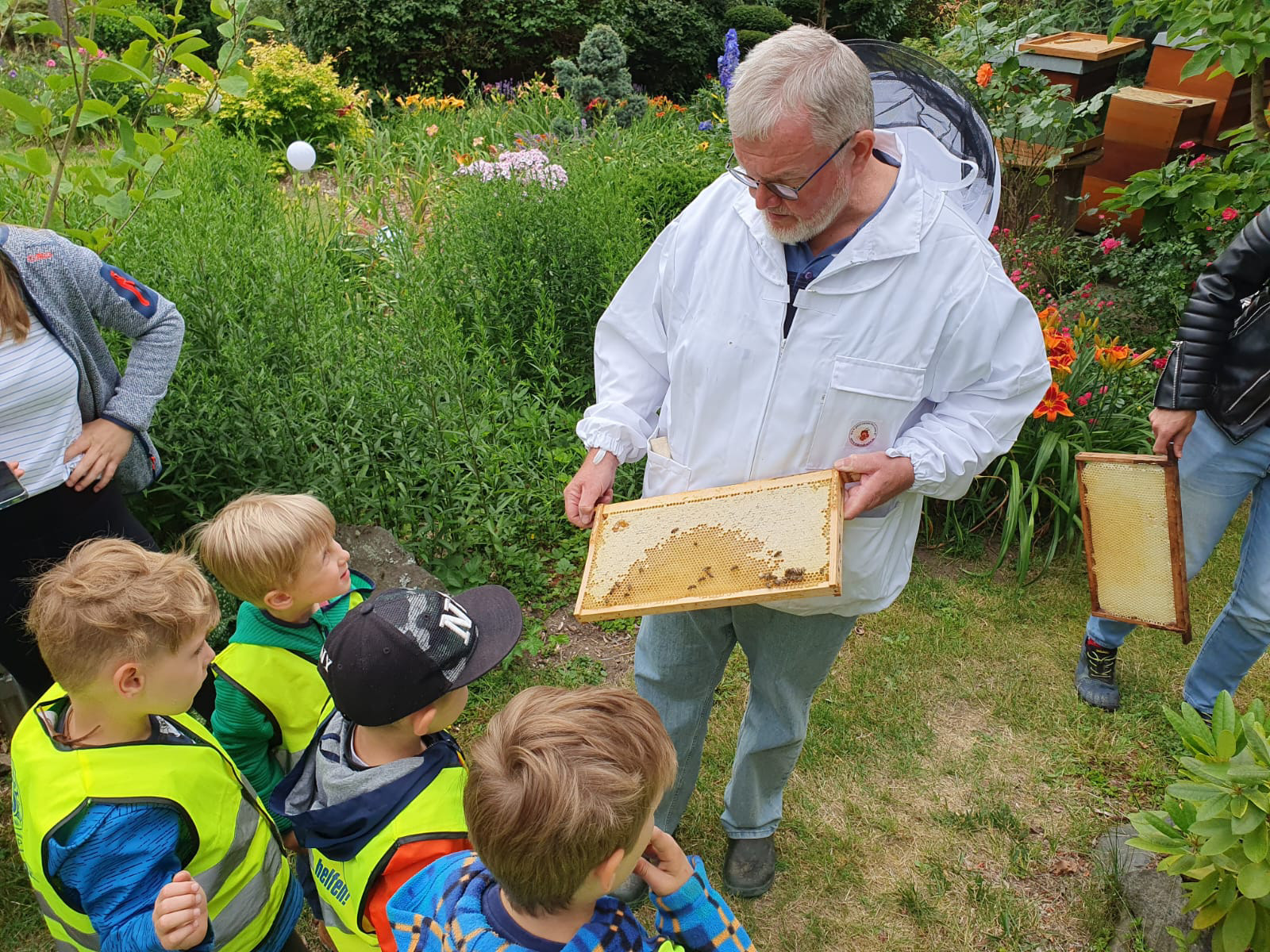 Einblick in das Bienen-Projekt aus Pößneck